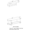 Alaterre Furniture Kyra 42"L Oak and Metal Coat Hook with Shelf and Bench Set ANKY0324RBG - alternate 10